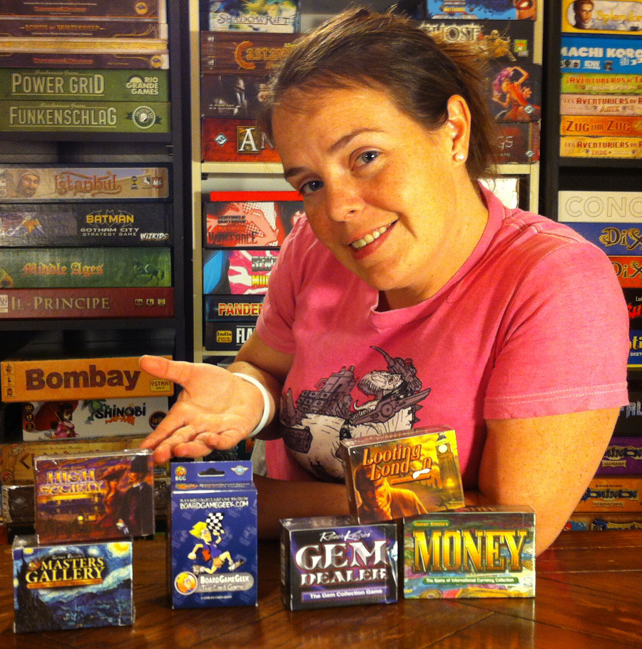 Molly with BGG Store's donations