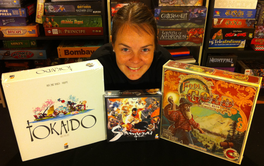 Molly with Passport Game Studios donations