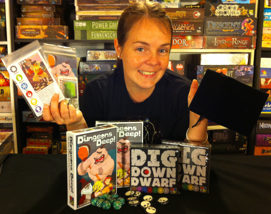 Molly with Grey Gnome Games donation