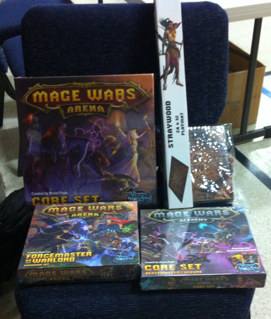 Mage Wars raffle bundle