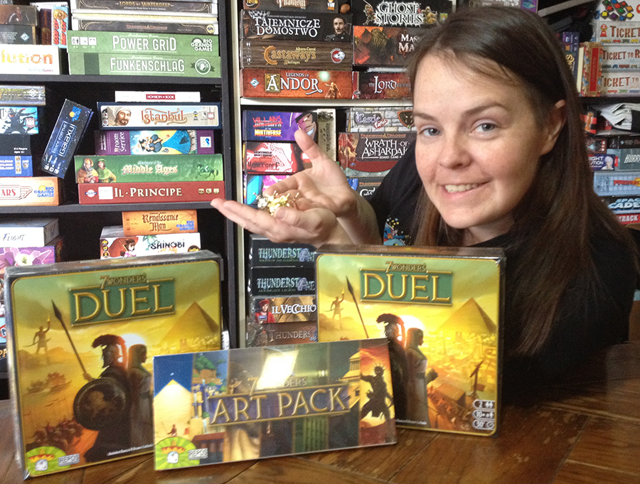 Molly with 7 Wonders Duel