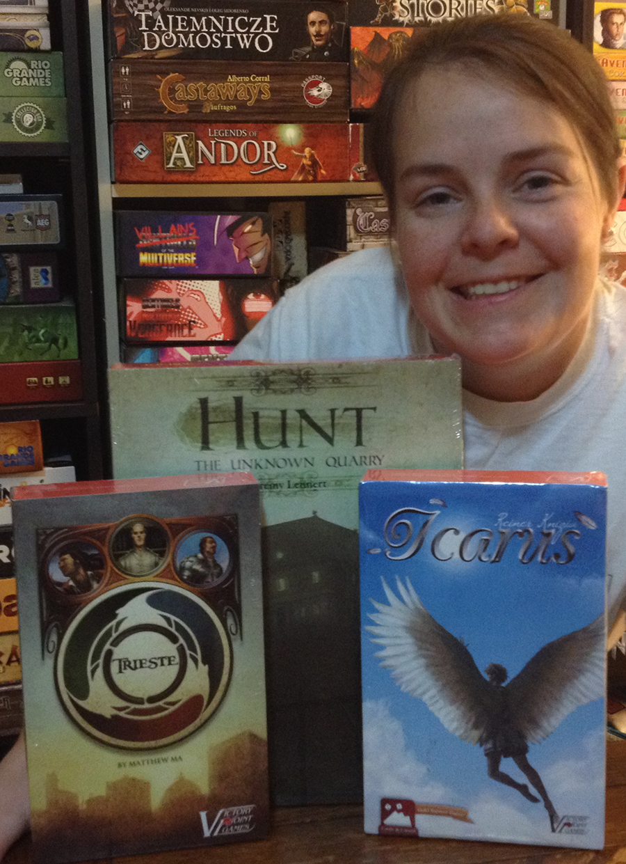 Molly with Victory Point Games donation