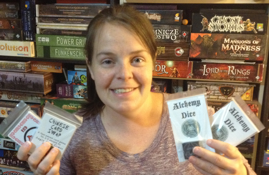 Molly with Angry Ogre Games donations