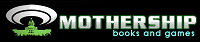 Mothership books and games logo