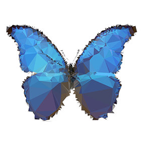 the blue butterfly emporium logo